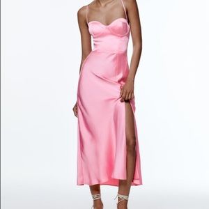 Zara pink dress